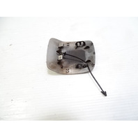 Mercedes R230 SL55 SL500 cover, jack hole 2306981130, left rear cubanite silver