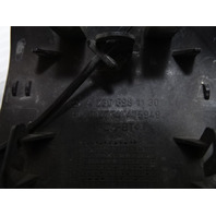 Mercedes R230 SL600 SL500 cover, jack hole 2306981130, left rear black