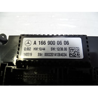 Mercedes X166 GL450 switch, heater AC climate control, 1669000606