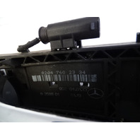 Mercedes X166 GL450 door handle, exterior, left front, keyless, 2047602334 irridium silver 775U