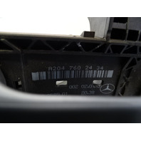 Mercedes X166 GL450 door handle, exterior, right rear, keyless, 2047602434 irridium silver 775U