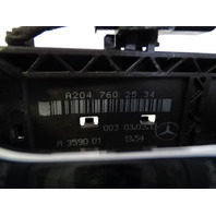 Mercedes X166 GL450 door handle, exterior, left rear, keyless, 2047602534 black 040U