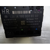 Mercedes X166 GL450 module, door, right rear, 1669008009