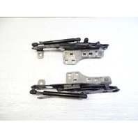 Mercedes R230 SL550 hood hinge set, left/right 2308800228, 2308800128, tenorite gray