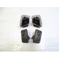 Mercedes R230 SL550 trunk lid striker stop adjuster set, 2307500126, 2307500226 alpaca gray