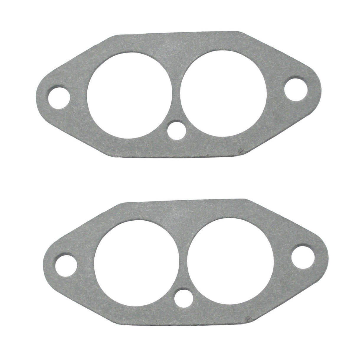 VW Bug Intake Manifold Dual Port Gaskets, for EMPI Dual 40mm, Pair 3250