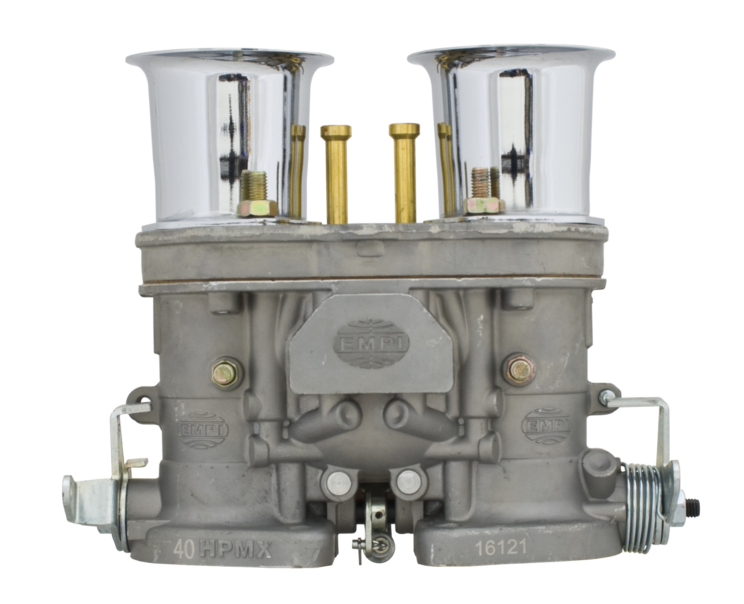 EMPI 40 HPMX Carb Only, w/Chrome Velocity Stacks for Dual Carb SetUps