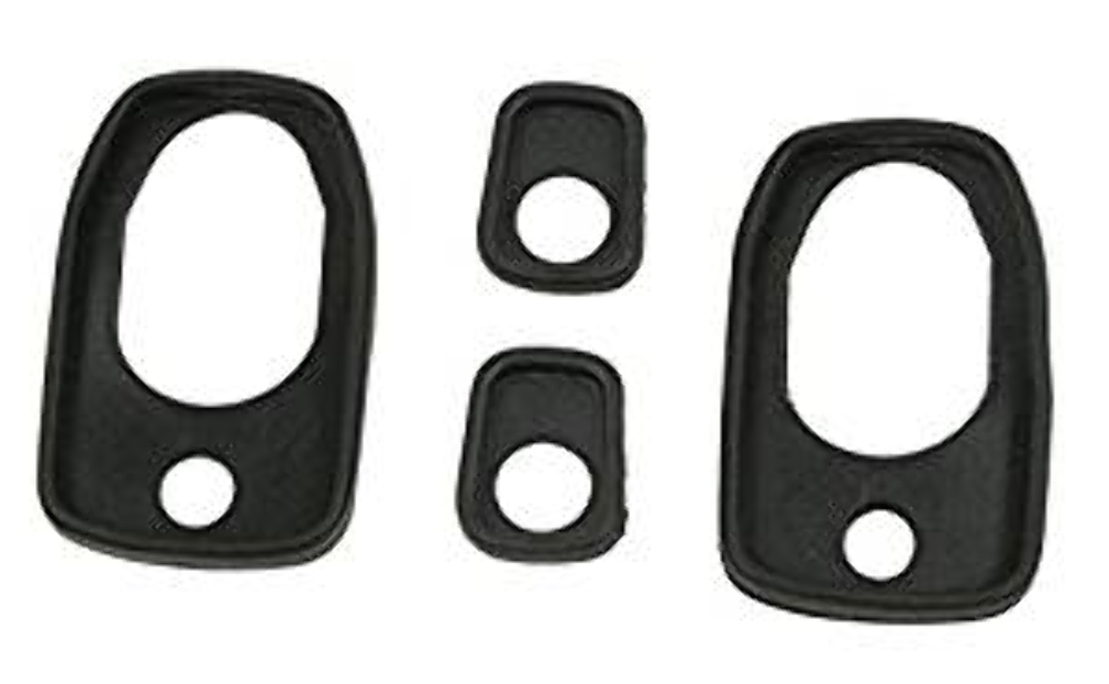 Door Handle Seals 4pc Set Compatible With VW Bus Type 2 1968 79 211 