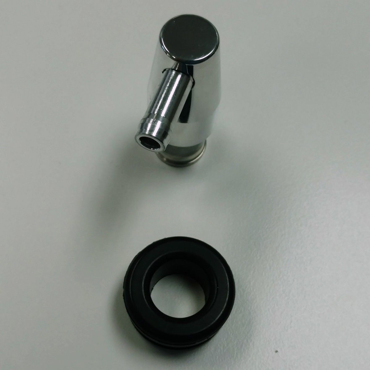 Polished Billet Aluminum PCV Valve & Valve Cover Breather Kit W