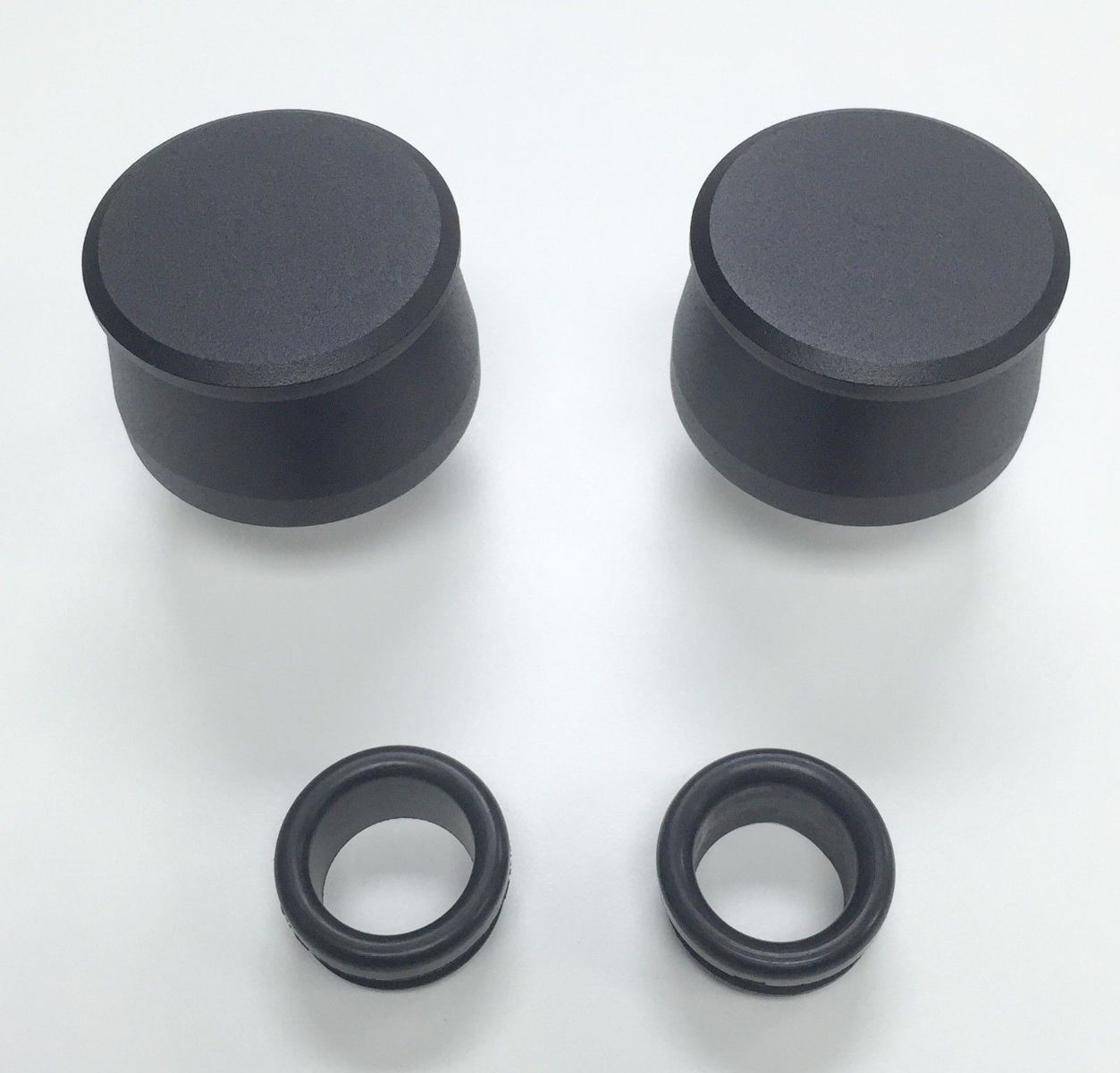 Hot Rod Black Billet Aluminum Valve Cover Breather Kit W/ Grommet SBC