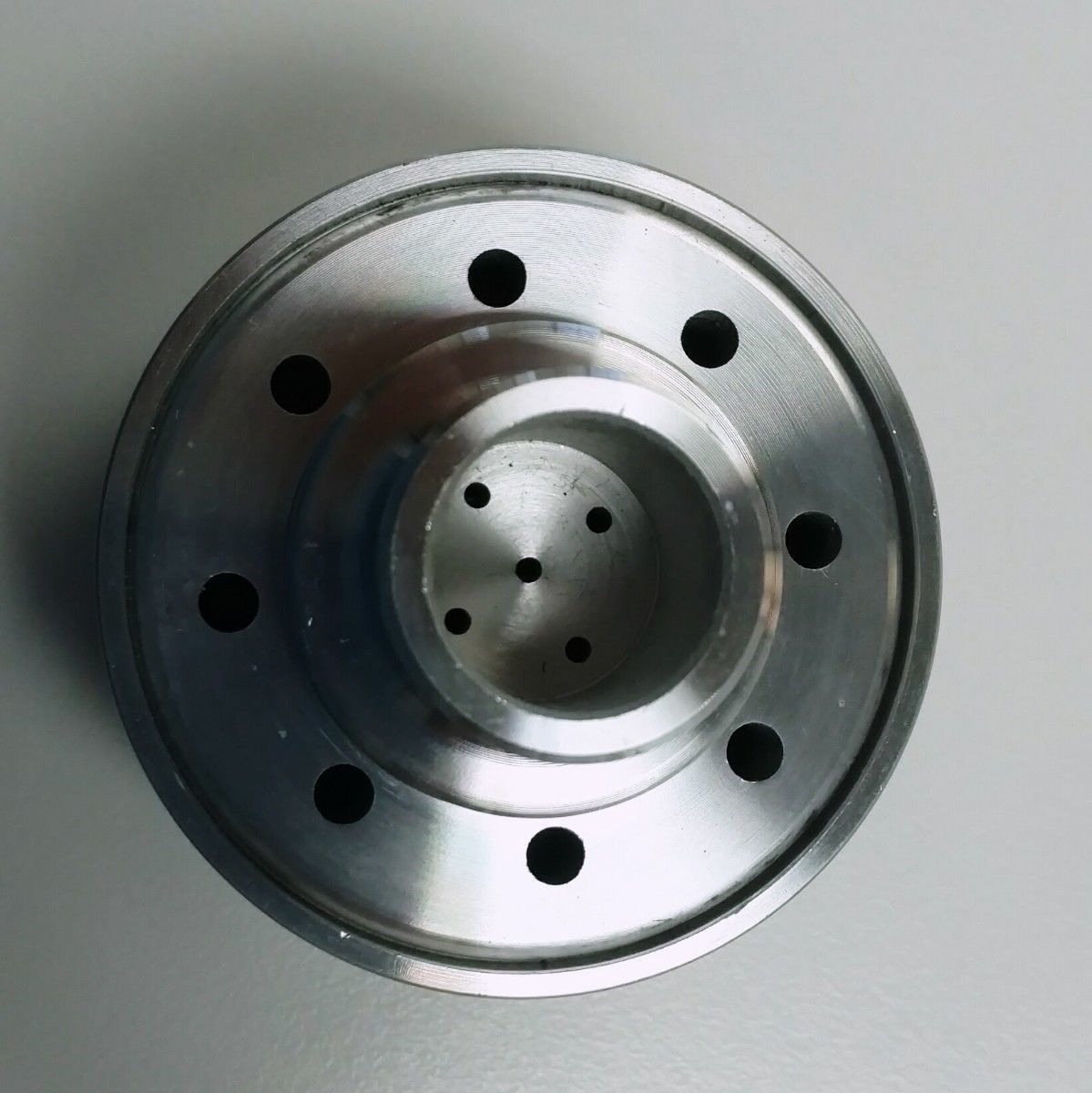 Hot Rod Polished Billet Aluminum Valve Cover Breather Kit W/ Grommet