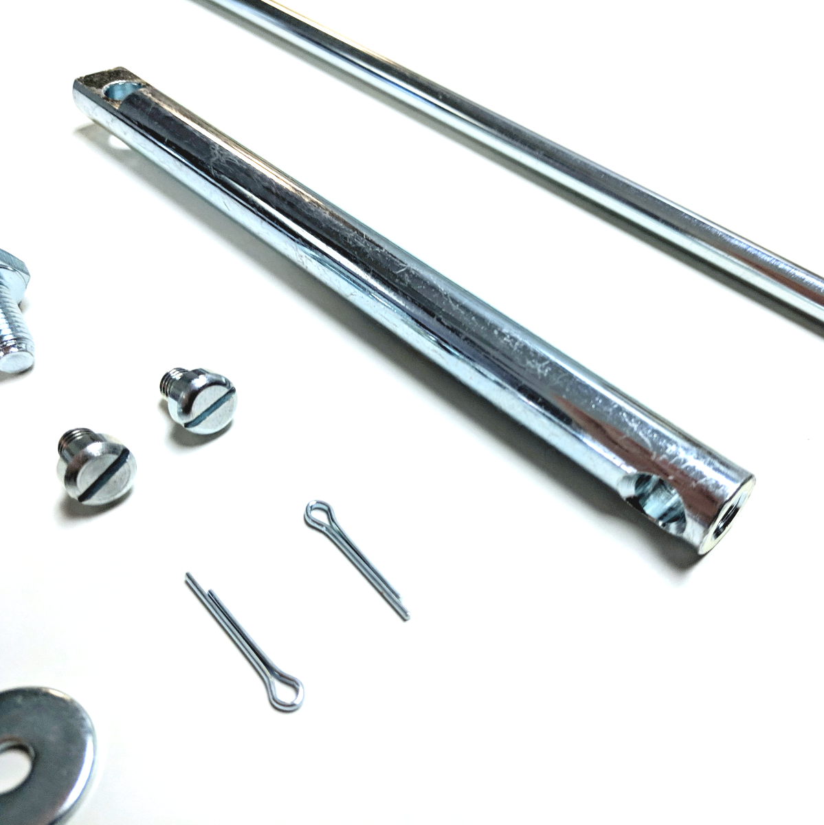 Dual Carb Linkage W/ Hardware Kit For Holley Demon Edelbrok Carter