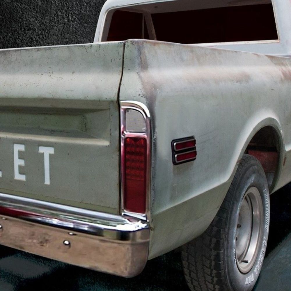 LED Backup Lights w/ Gaskets, Pair, Compatible with Chevy & GMC Truck