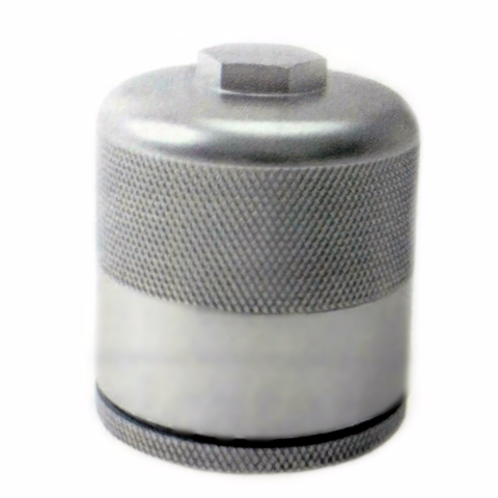 Billet Aluminum Reusable Oil Filter 3.28" Tall 2.9" Dia. 13/