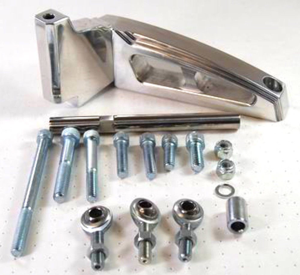 Polished Aluminum Big Block Chevy BBC Air Condition AC Bracket SWP Hot