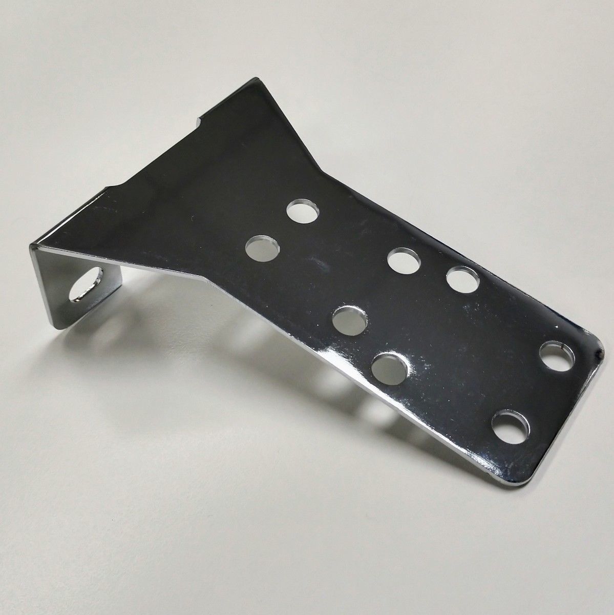 Universal Chrome Proportioning Valve Bottom Mount Bracket Hot Rod Chevy