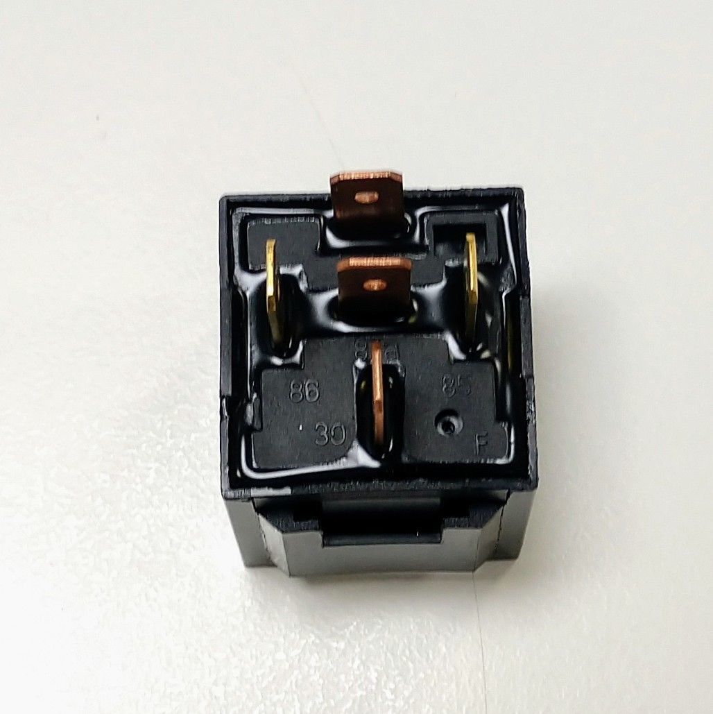 (2) Universal Relay Switch 5 Terminal 60 Amp 12 Volt Hot Rat Street Rod