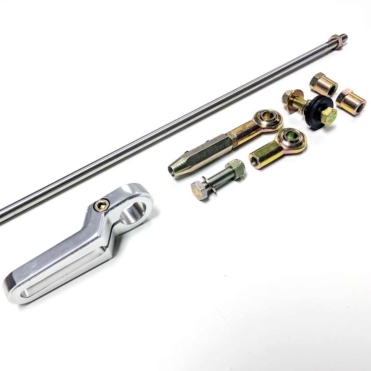 Column Linkage Shift Kit, Machined Aluminum, Compatible with Ford C4