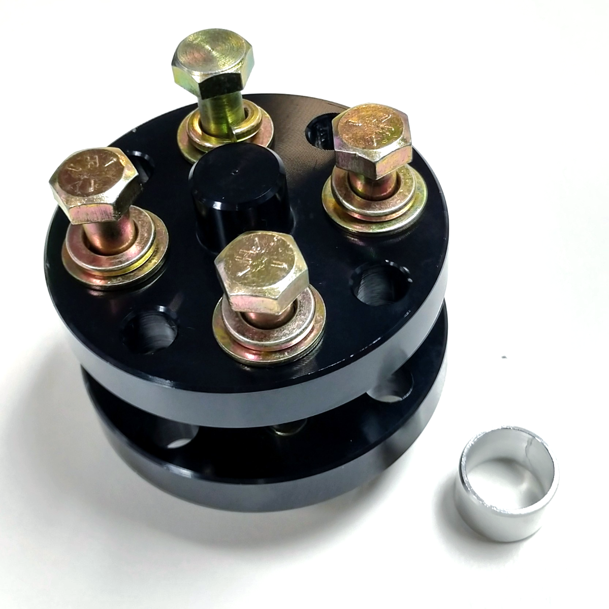 1.5" Billet Black Aluminum Universal Fan Spacer, Fits Ford/Chevy SBC