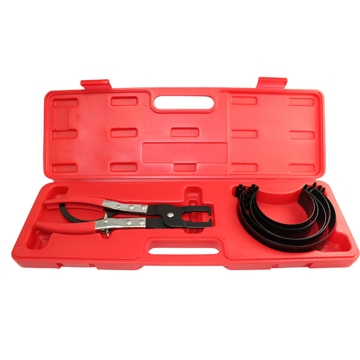thumbnail image 2 of Piston Ring Compressor & Pliers Kit – 2-1/8 To 7 Inch, 65 Manganese Steel 2 of 5