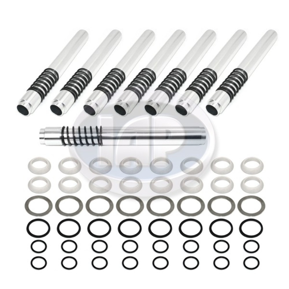 Push Rod Tube Set With German Seals For Volkswagen T1 Bug & Super Beetle 1966-1979