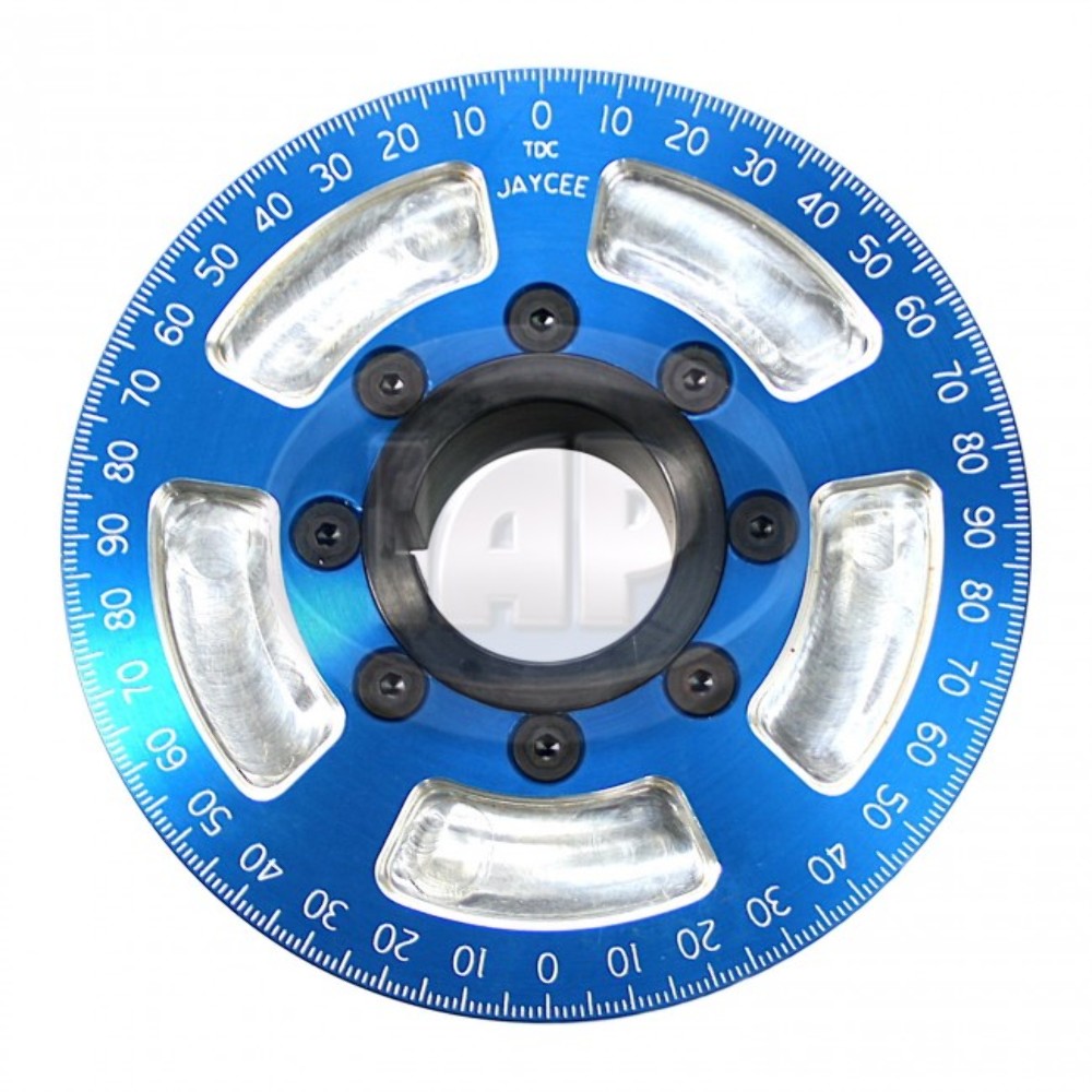 51/4" Street Power Crankshaft Power Pulley, Blue For AirCooled VW
