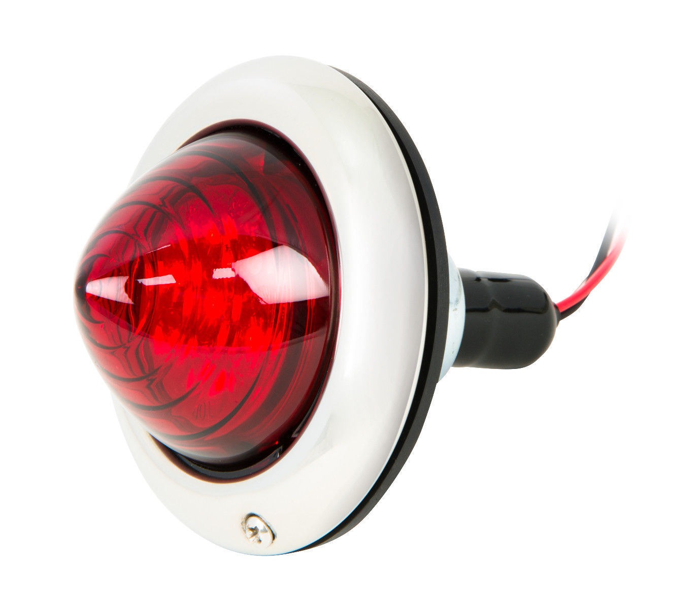 Medium Small LED Red Rod Light Park Stop Turn Tail Hot Rat Street Custom Truck