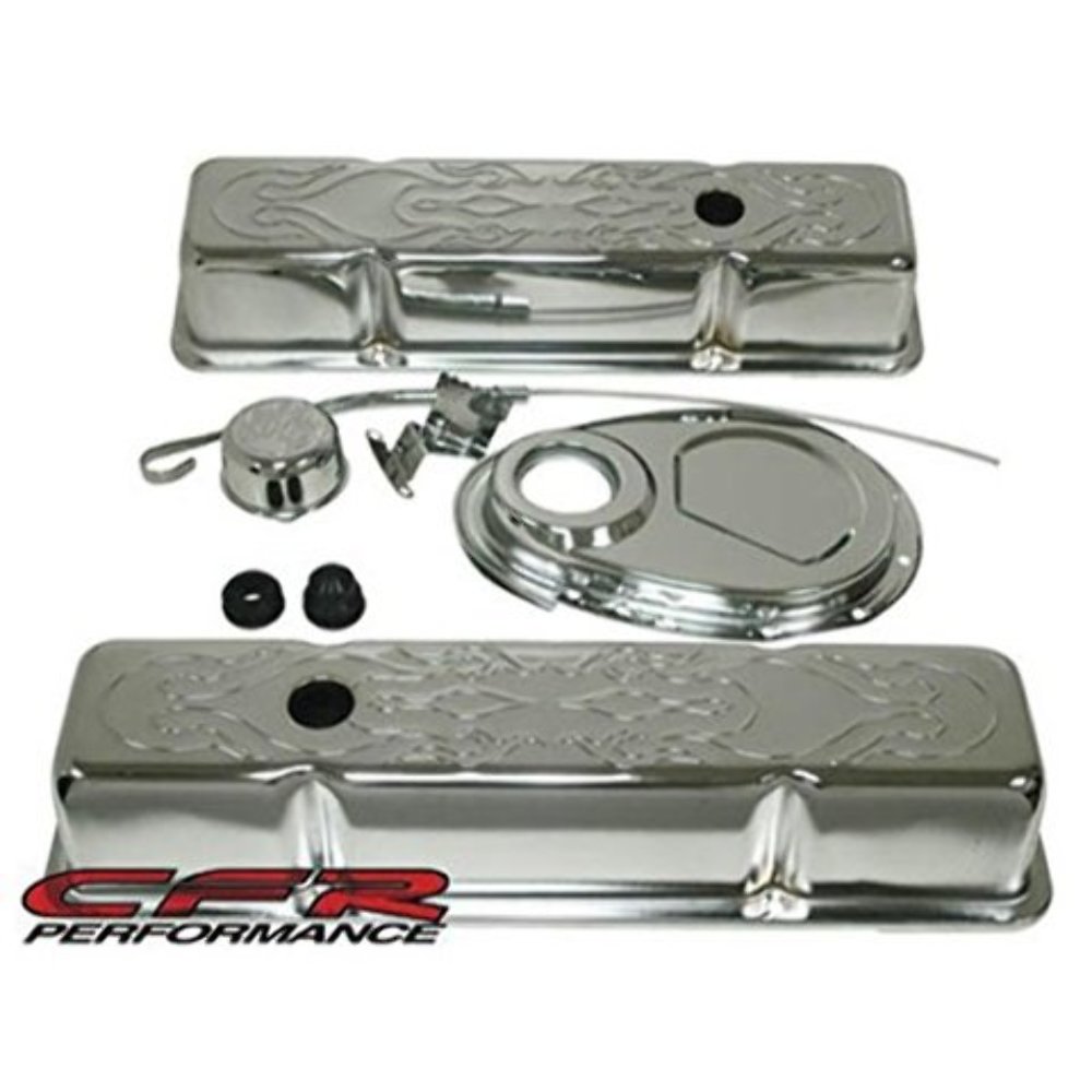 195886 Chevy Small Block 283305327350 Chrome Steel (Tall) Engine