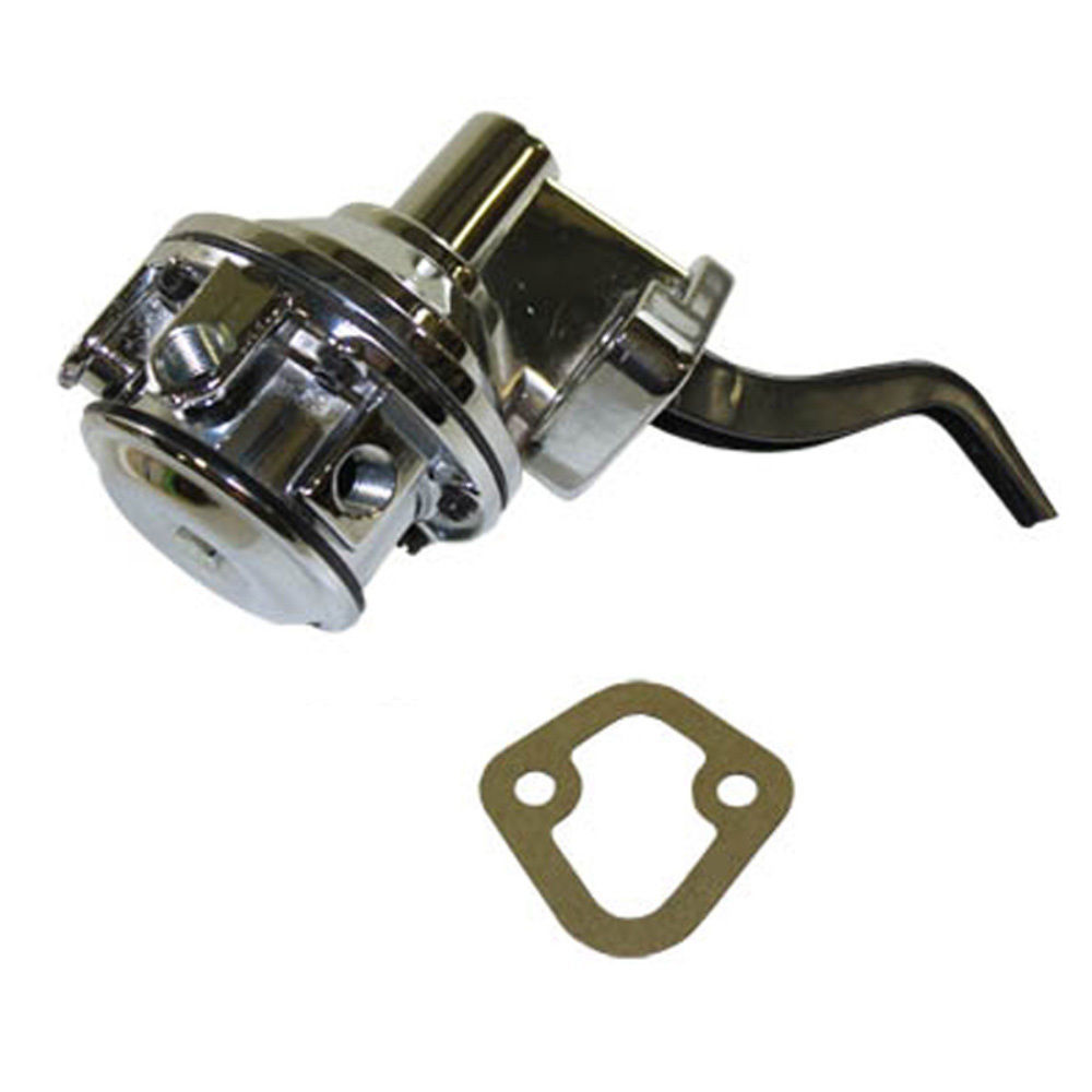 Chrome Mechanical Fuel Pump Pontiac V8 301 326 350 389 400 455 80GPH 1/