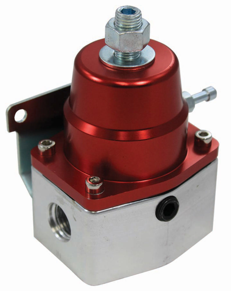 EFI Bypass Pressure Regulator 4075 PSI Red Pirate Mfg