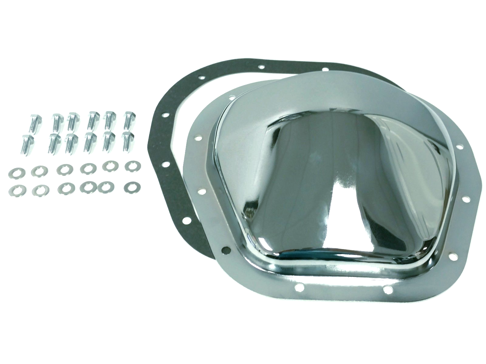 Chrome Steel Ford 12Bolt 10.5" RG Differential Cover Ford F100 F150