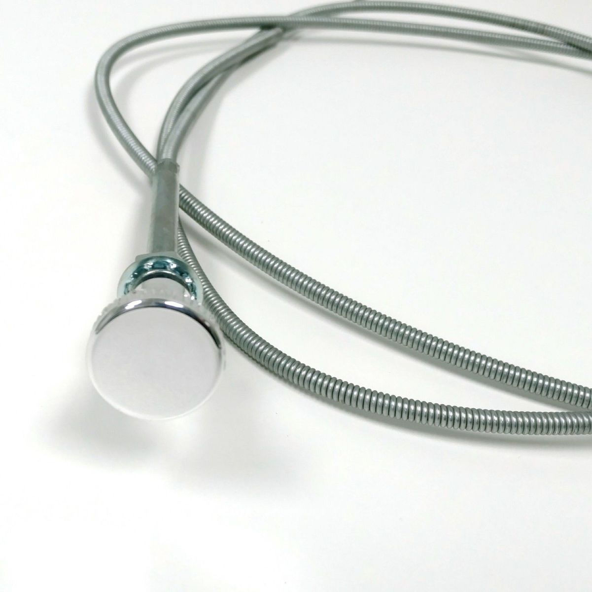 CHOKE CABLE 6/' STAINLESS STEEL CHROMED KNOB 6/' CHEVY FORD MOPAR HOT ROD