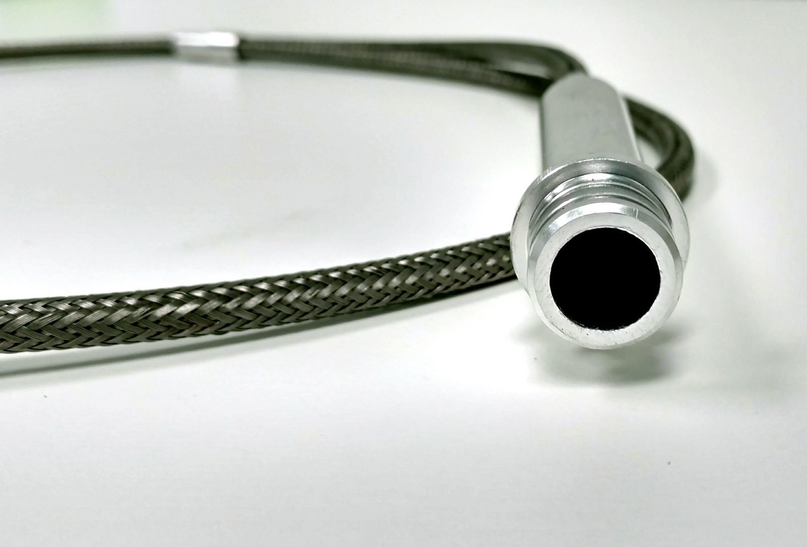 57" Kick Down Trans Cable Kit 700 R4 Detent Braided Stainless Chevy GM