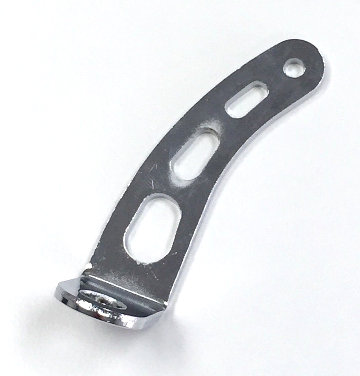 Chrome Carburetor Throttle Return Spring Bracket Street Hot Rat Rod