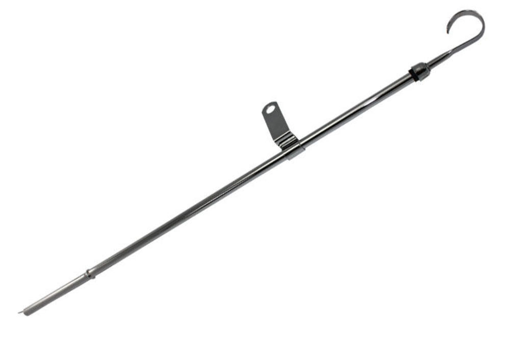 Dipstick, Engine Oil, Chrome Steel, Fits Chevy Big Block 196590 BBC