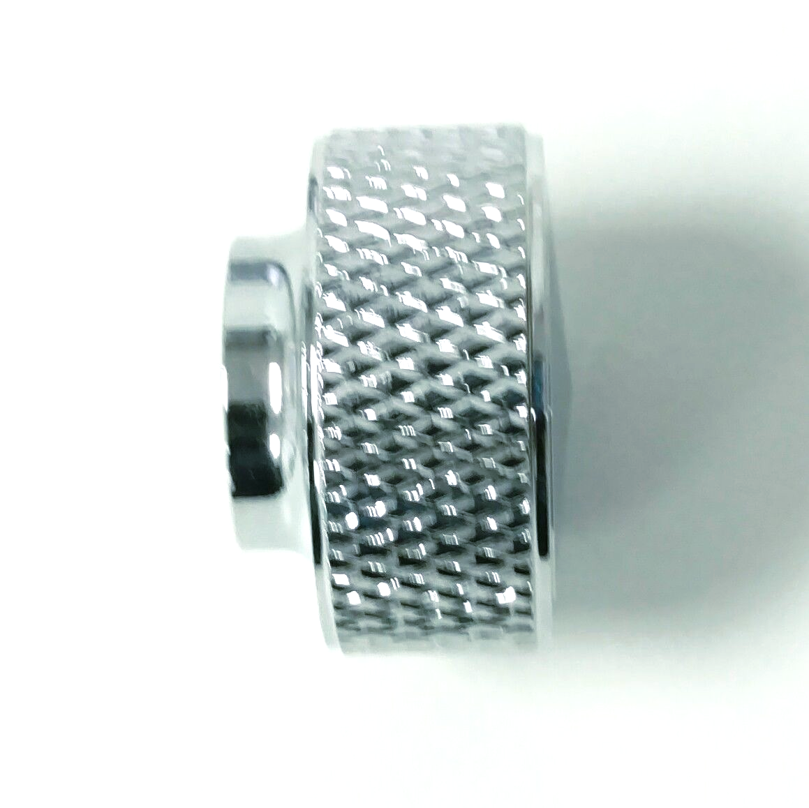 Air Cleaner Wing Nut 1/4"20, Chrome Knurled, Universal, Fits Hot Rod