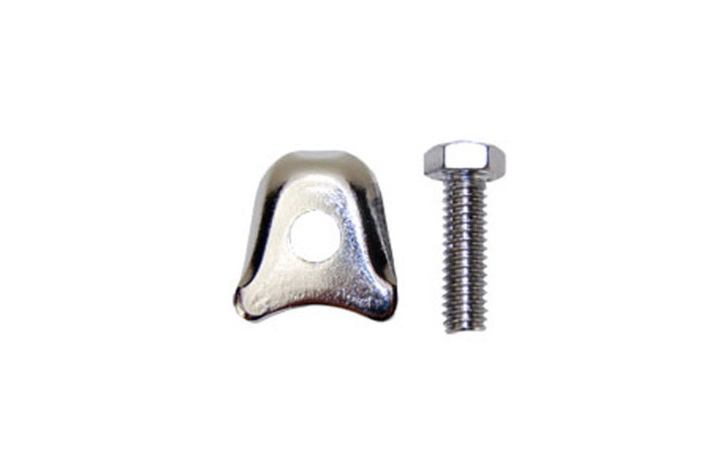 Distributor Hold Down Clamp, Chrome, Fits Ford FE V8 352360390406