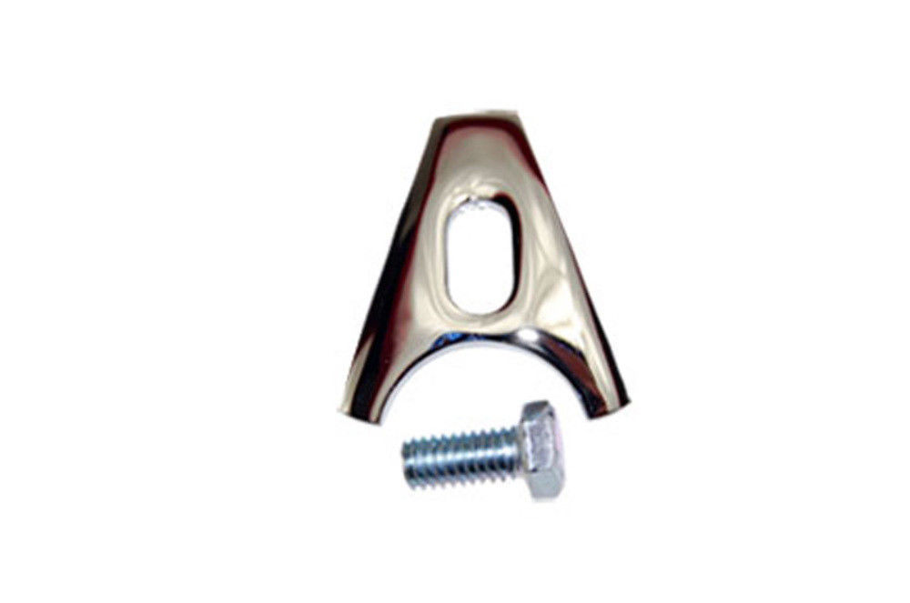 Chrome Chevy BBC SBC V8 Distributor Hold Down Clamp Comp 283 327 350
