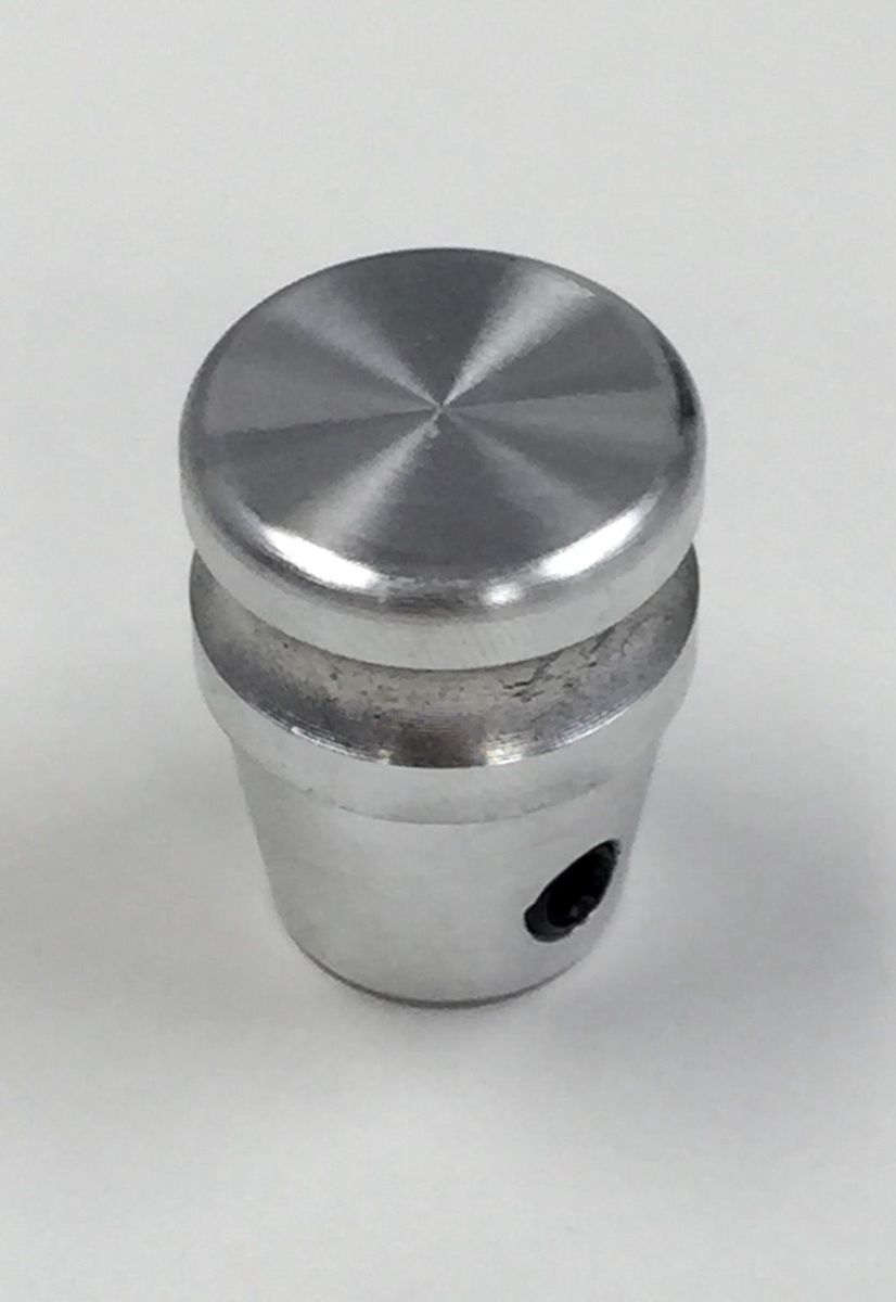 Hot Rod Machined Billet Aluminum Dash Knob W/ Set Screw Rat Rod Gasser