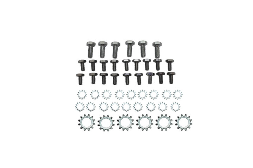 Small Block Ford Chrome Oil Pan & Washer Kit 289 302 351W 351C V8