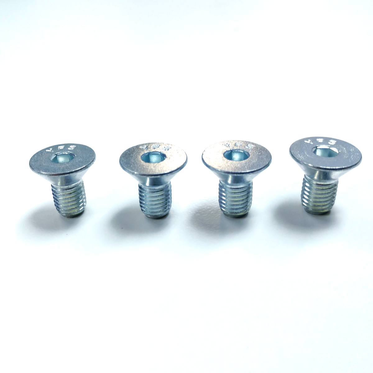 Water Pump Pulley Bolts, Aluminum Zinc Tapered, Fits Chevy SBC BBC 350 454 305 383 Pirate Mfg