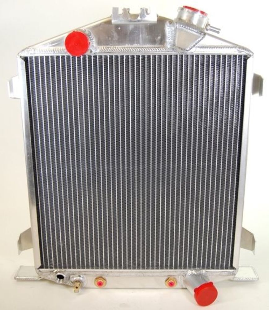 For 32 Ford Lo-Boy Low Boy Chopped Street Rat Rod Cooling Racing Radiator