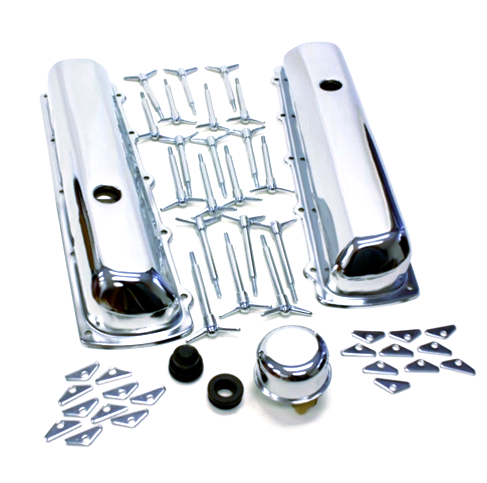 CHROME OLDSMOBILE ENGINE DRESS UP KIT 330455 Pirate Mfg