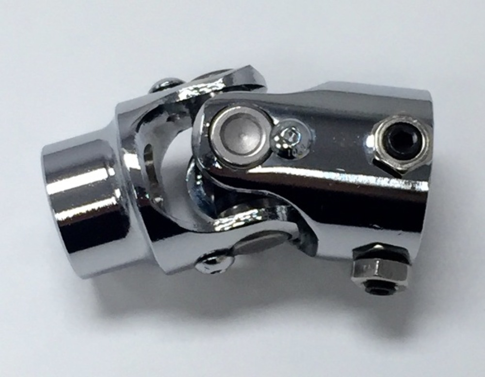 Steel Chrome Universal Single Steering UJoint 3/4" DD x 3/436