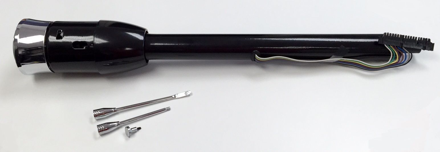 Street Rod Black 32" Tilt Steering Column W/O Ignition Floor Shift