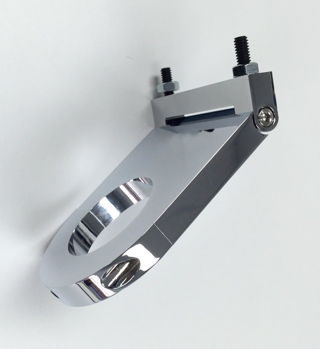 Hot Rod Chrome Aluminum 2 x 3 1/2 Inch Steering Column Drop Pirate Mfg