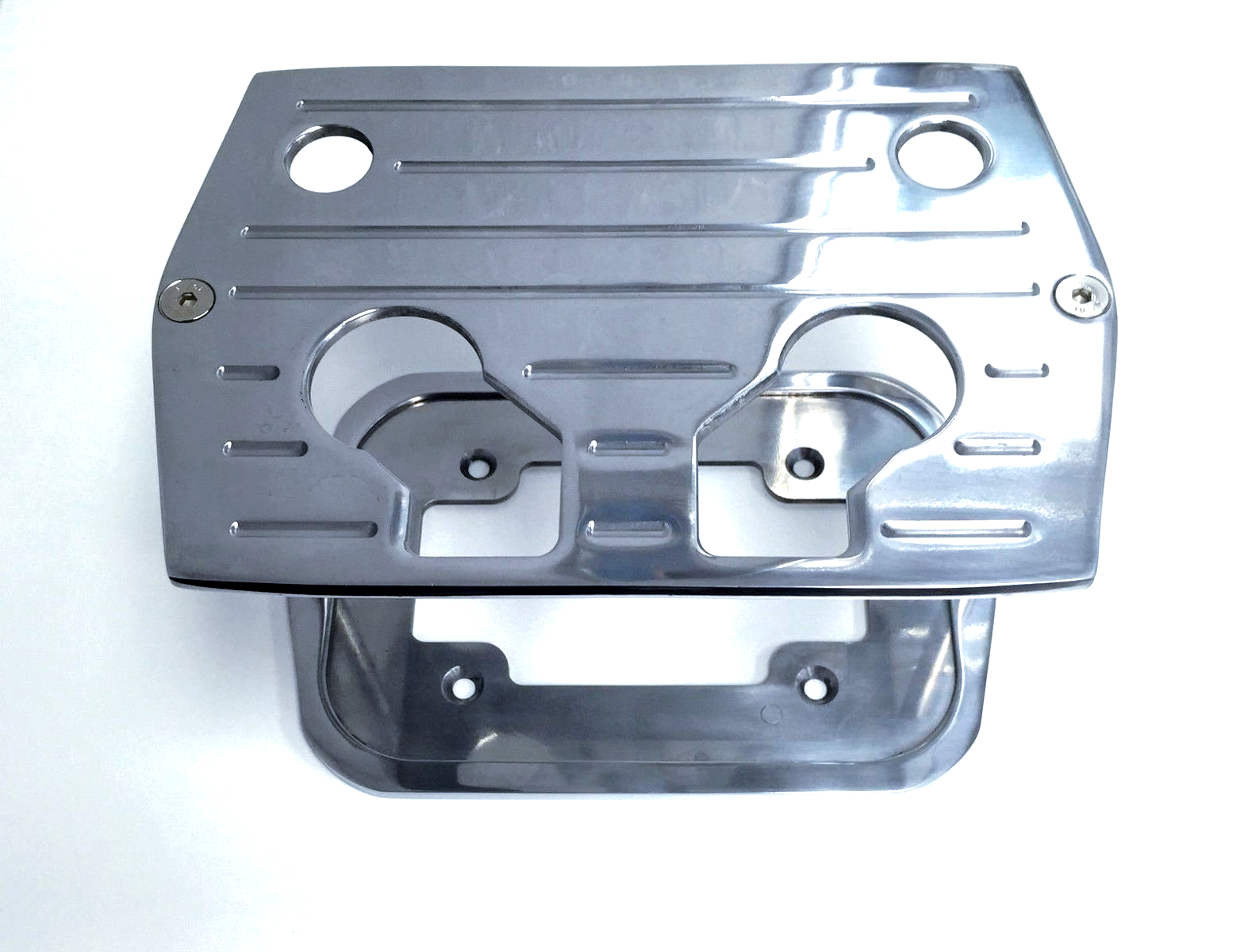 Smooth Polished Billet Aluminum Optima Battery Tray Chevy//Ford//Mopar