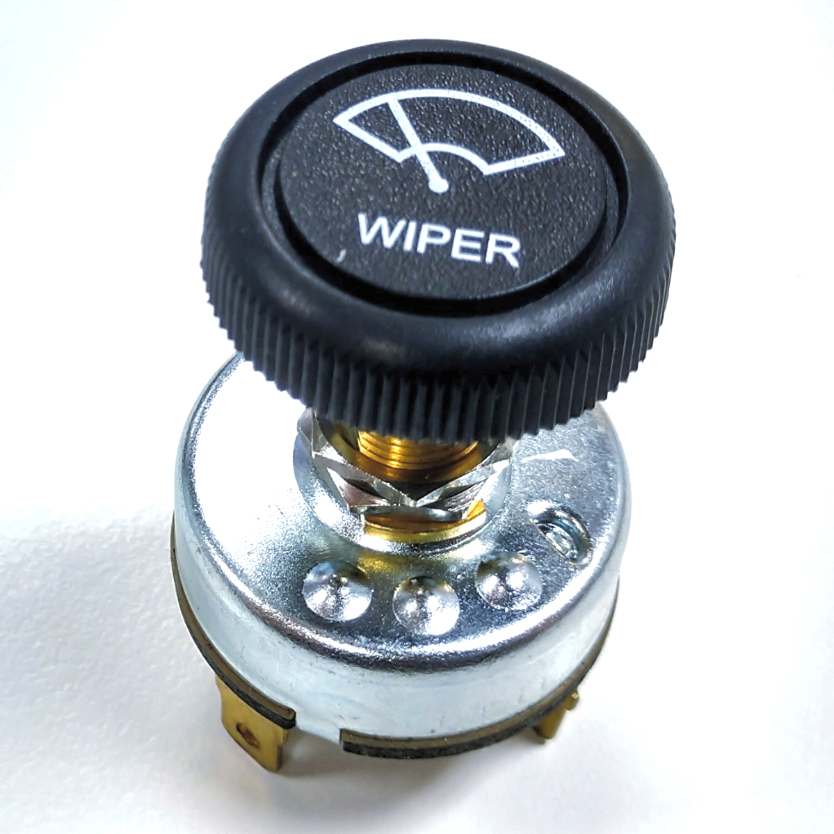 Universal Windshield Wiper Motor 3 Position Switch w/ Knob GM Rat Street Hot Rod Pirate Mfg