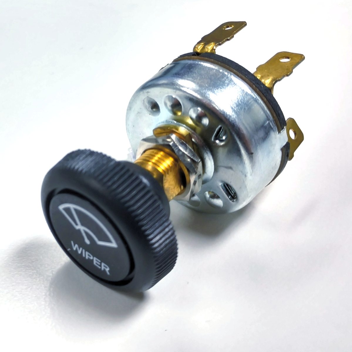 Universal Windshield Wiper Motor 3 Position Switch w/ Knob GM Rat