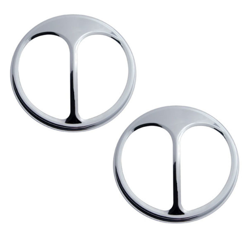 71/2" Cat Eye Headlight Cover, Vintage, Car, Truck, Street Rod, Pair